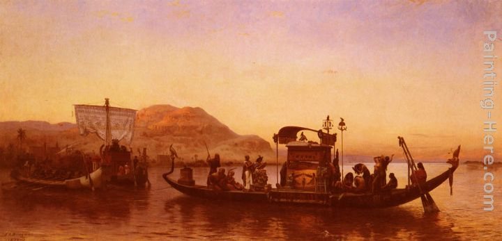 Frederick Arthur Bridgman Funerailles D'Une Momie